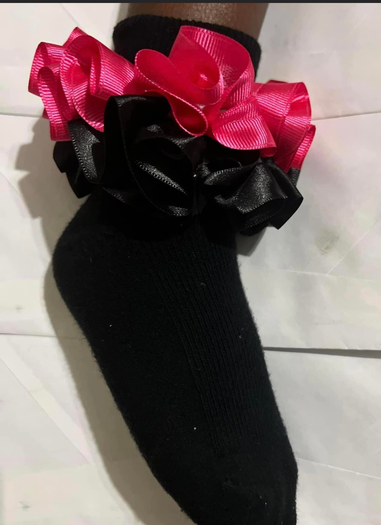 Ruffle Anklets (Tutu Style) 🎀🧦