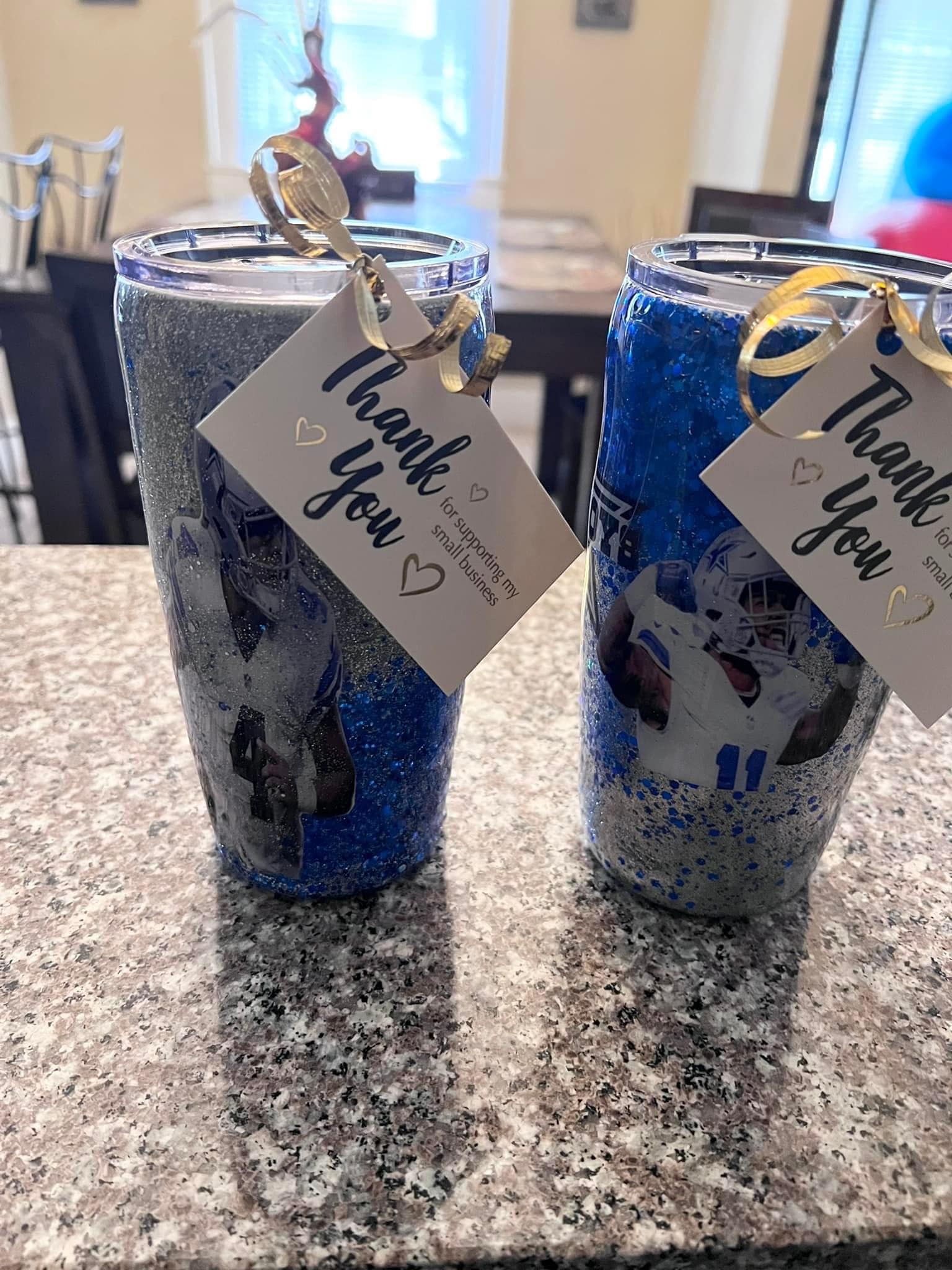 Epoxied Sports Tumblers 🏈🏀⚾